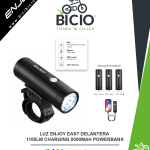 Luz Delantera Blanca Enjoy 1100LM